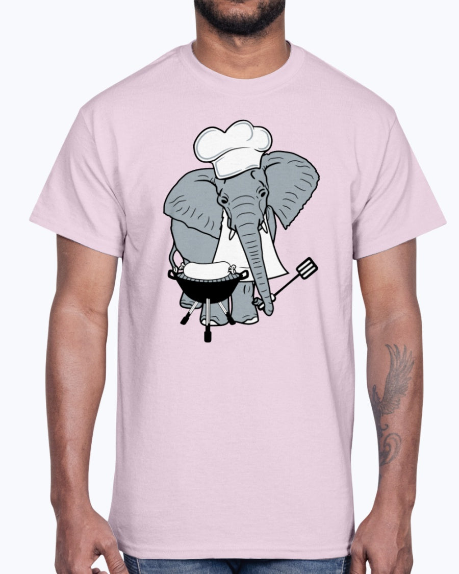 G2000 Unisex Ultra Cotton T-Shirt 12 Colors. Cook, elephant