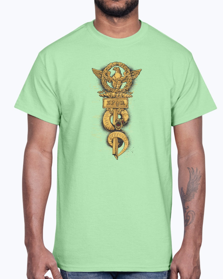 Men's Gildan Ultra Cotton T-Shirt 11 Light coloros Spor -design-413