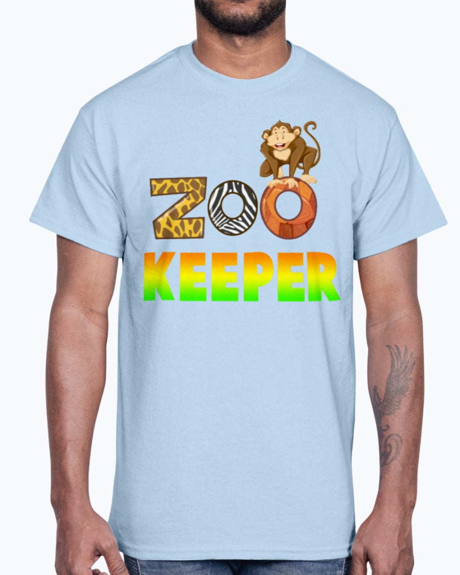 G2000 Unisex Ultra Cotton T-Shirt 12 Colors. Gift For Zoo Keeper. Costume