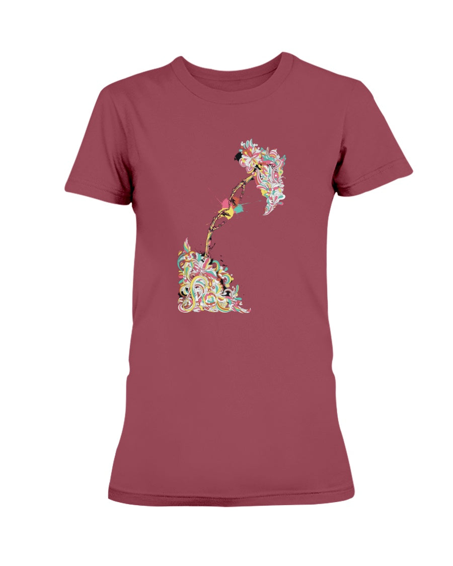Gildan Ladies Missy T-Shirt Graphics Art