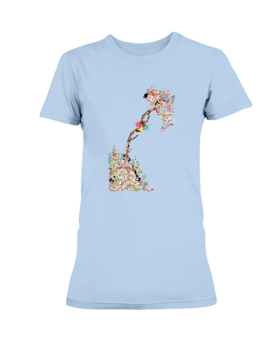 Gildan Ladies Missy T-Shirt Graphics Art