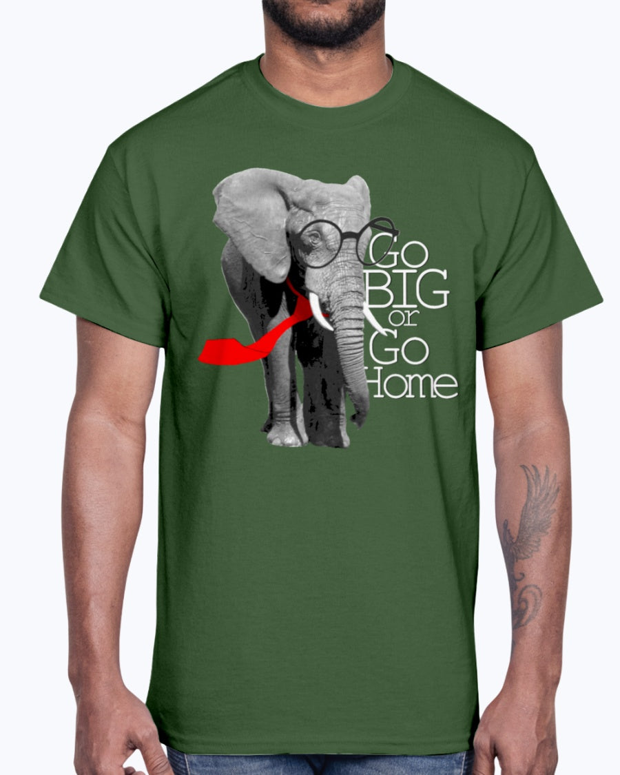 Men's Gildan Ultra Cotton T-Shirt Cool Elephant