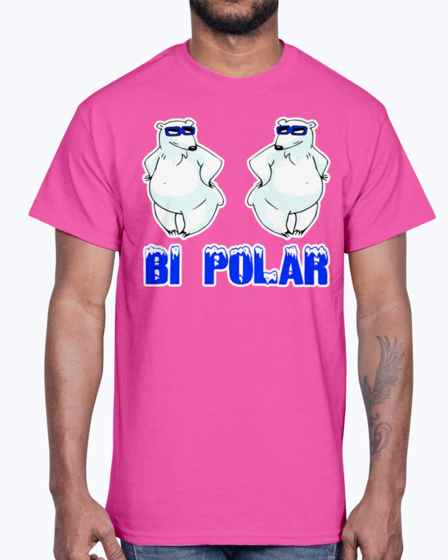 G2000 Unisex Ultra Cotton T-Shirt 12 Colors Bi Polar