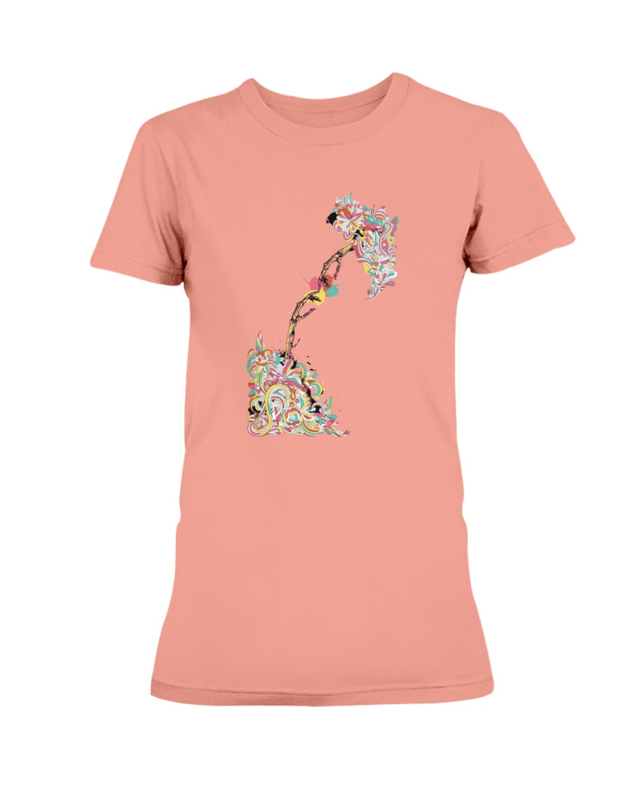 Gildan Ladies Missy T-Shirt Graphics Art