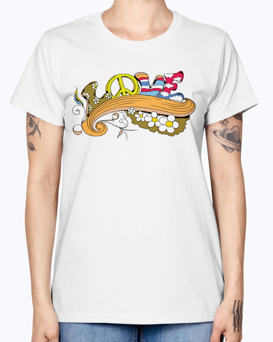 Gildan Ladies Missy T-Shirt Summer design