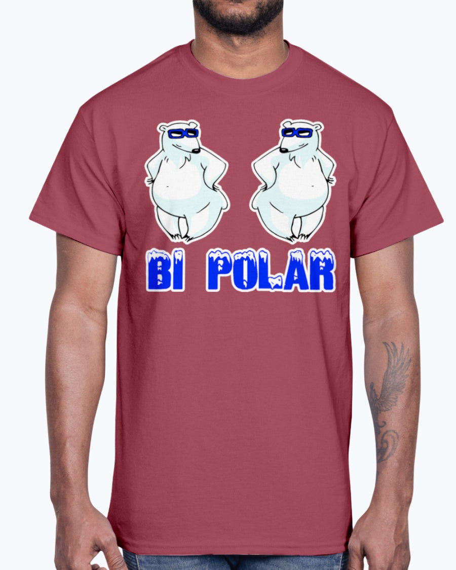 G2000 Unisex Ultra Cotton T-Shirt 12 Colors Bi Polar