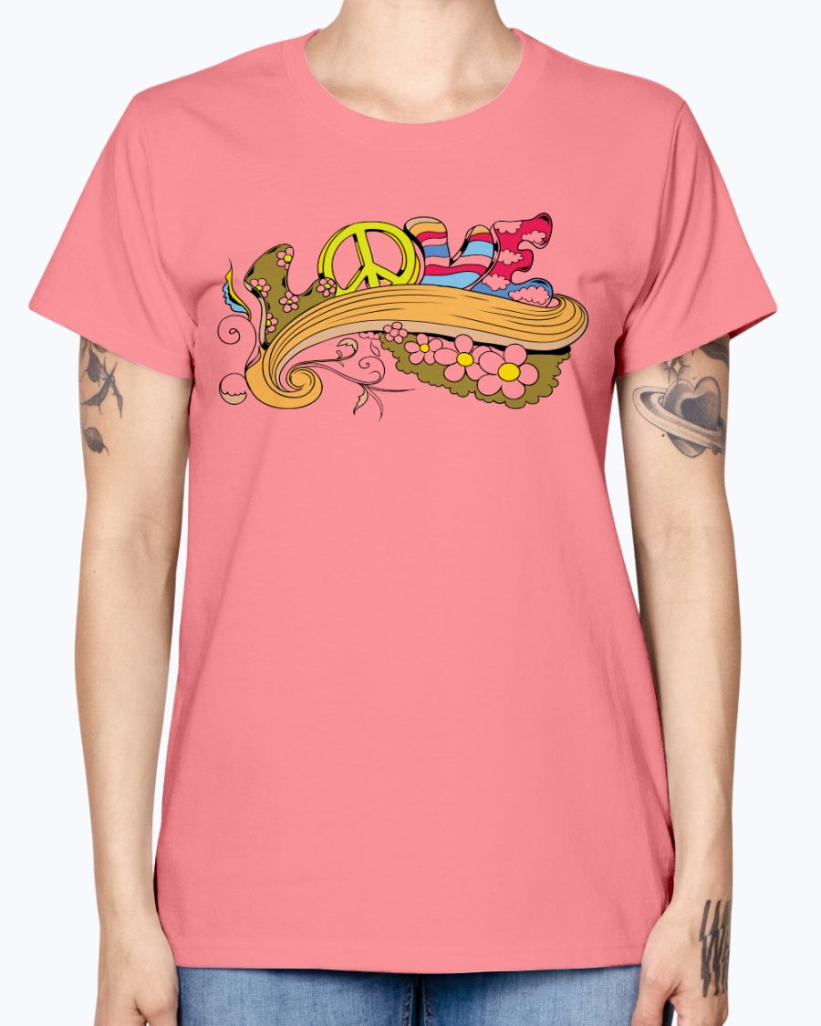 Gildan Ladies Missy T-Shirt Summer design