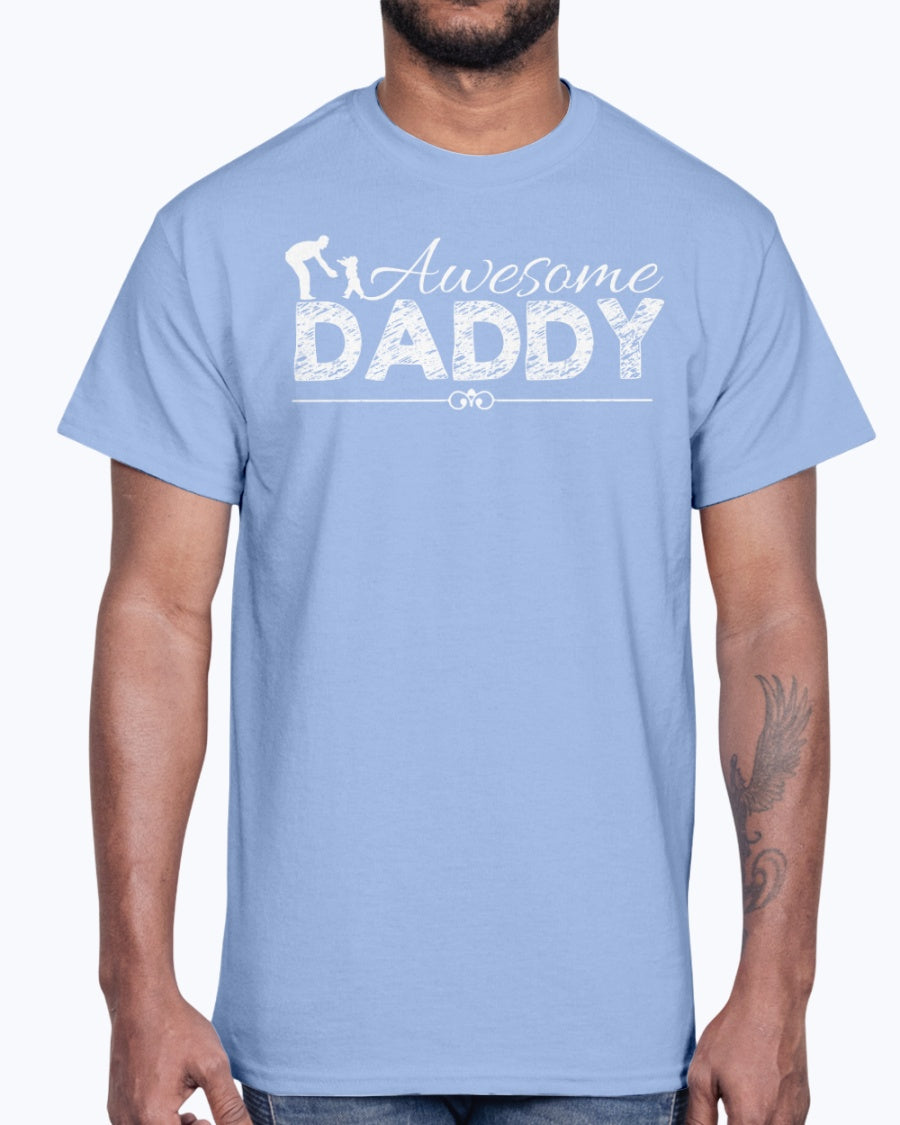 Men's Gildan Ultra Cotton T-Shirt Awesome daddy