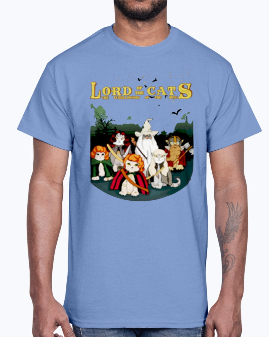 Men's Gildan Ultra Cotton T-Shirt LORD OF THE CATS
