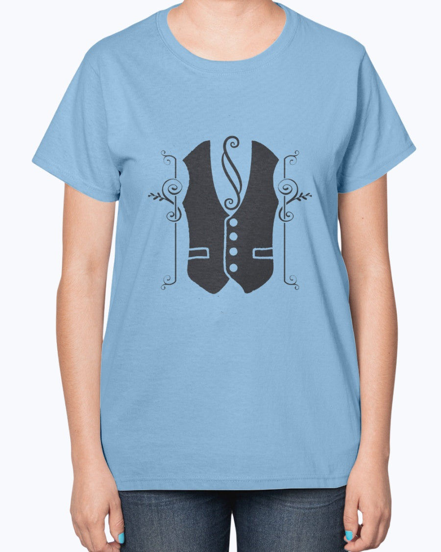 Gildan 2000L Ultra Cotton Ladies T-Shirt 14 colors Light Vest , designious-895