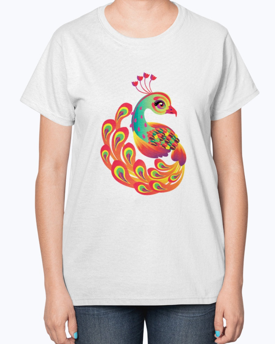 Gildan 2000L Ultra Cotton Ladies T-Shirt 13 colors Dark Peacock new design