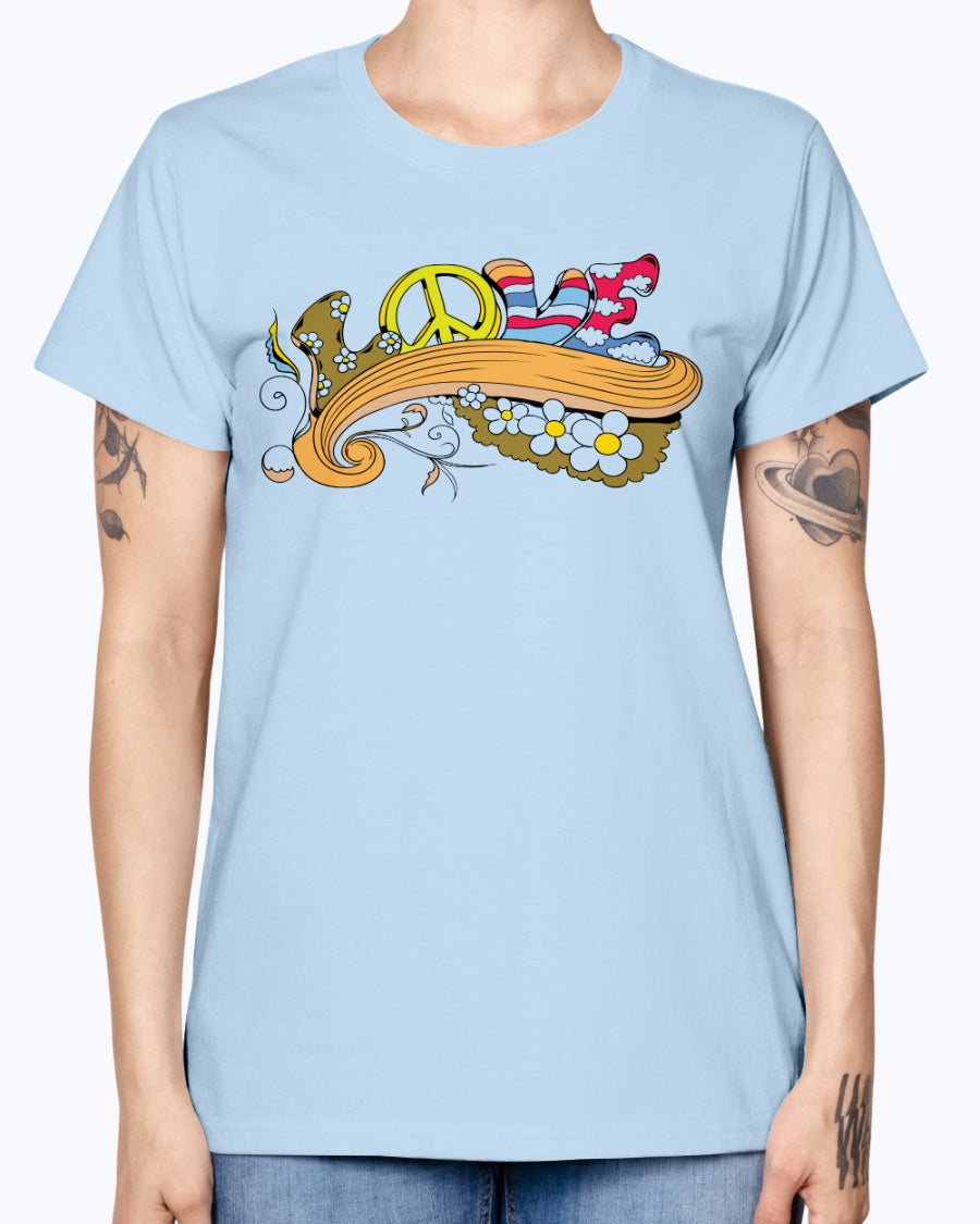 Gildan Ladies Missy T-Shirt Summer design