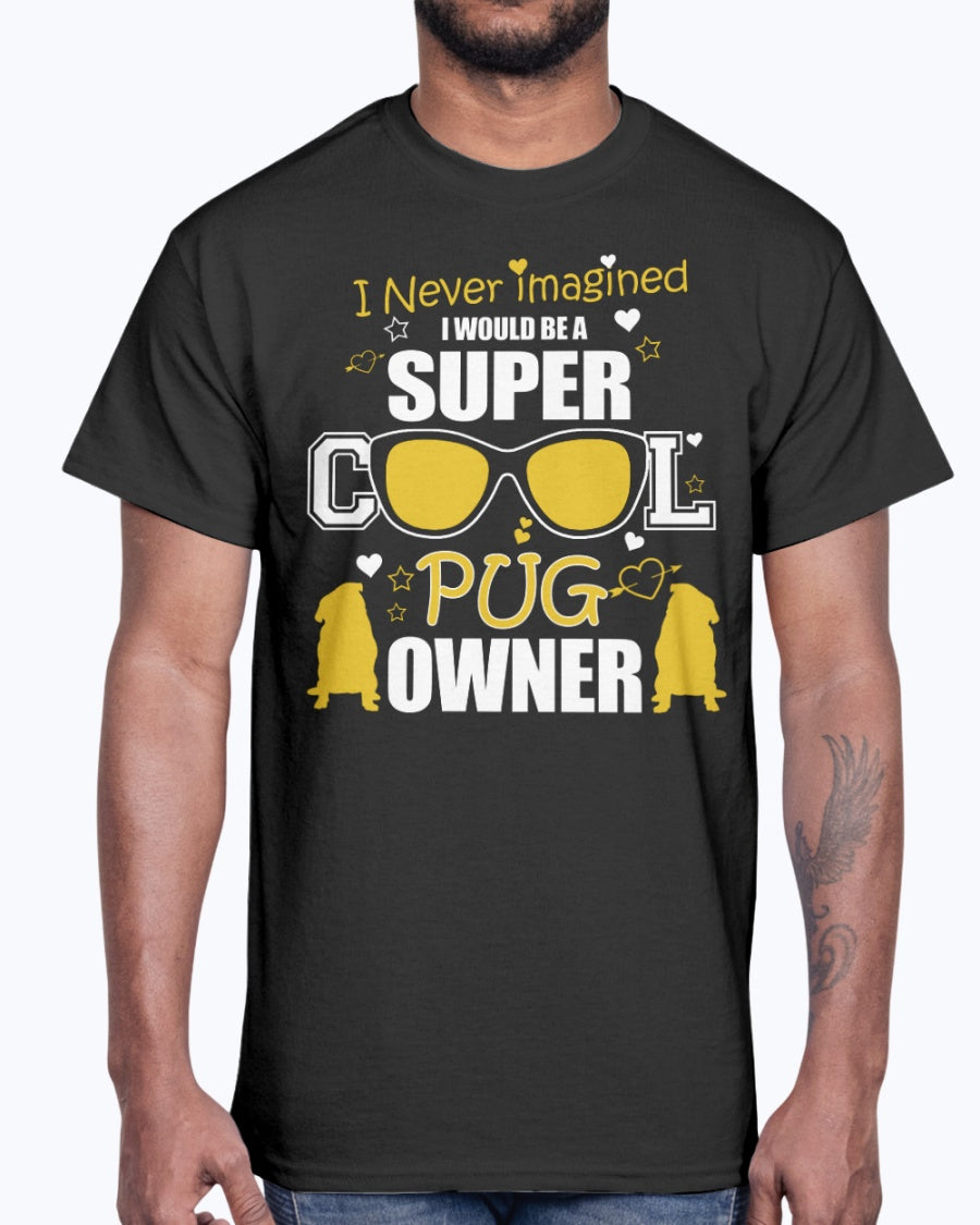 G2000 Unisex Ultra Cotton T-Shirt 12 Colors Cool pug owner