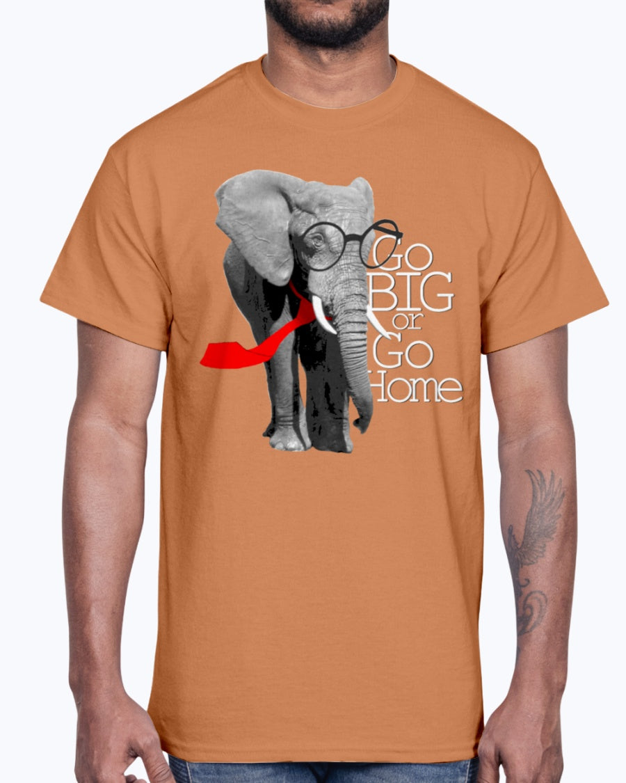 Men's Gildan Ultra Cotton T-Shirt Cool Elephant