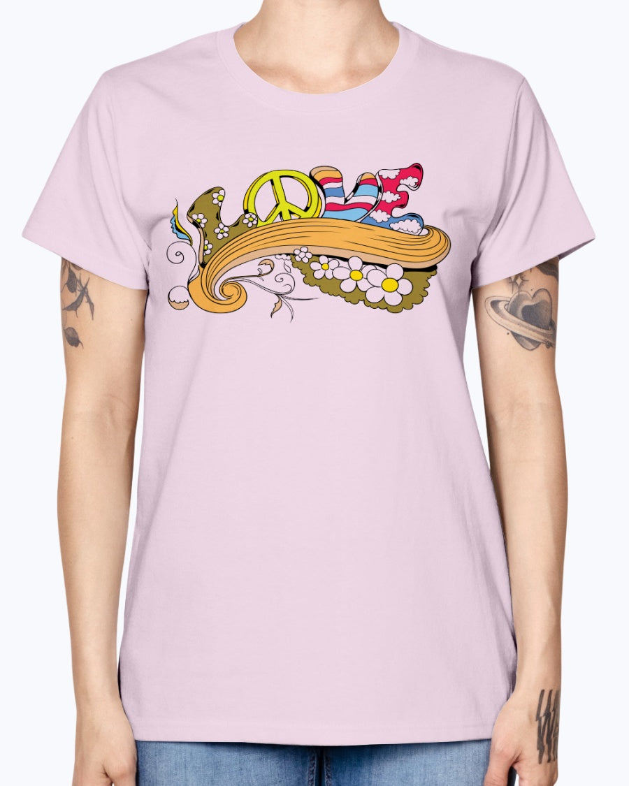 Gildan Ladies Missy T-Shirt Summer design