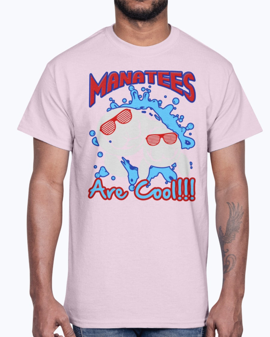 G2000 Unisex Ultra Cotton T-Shirt 12 Colors. COOL MANATEE