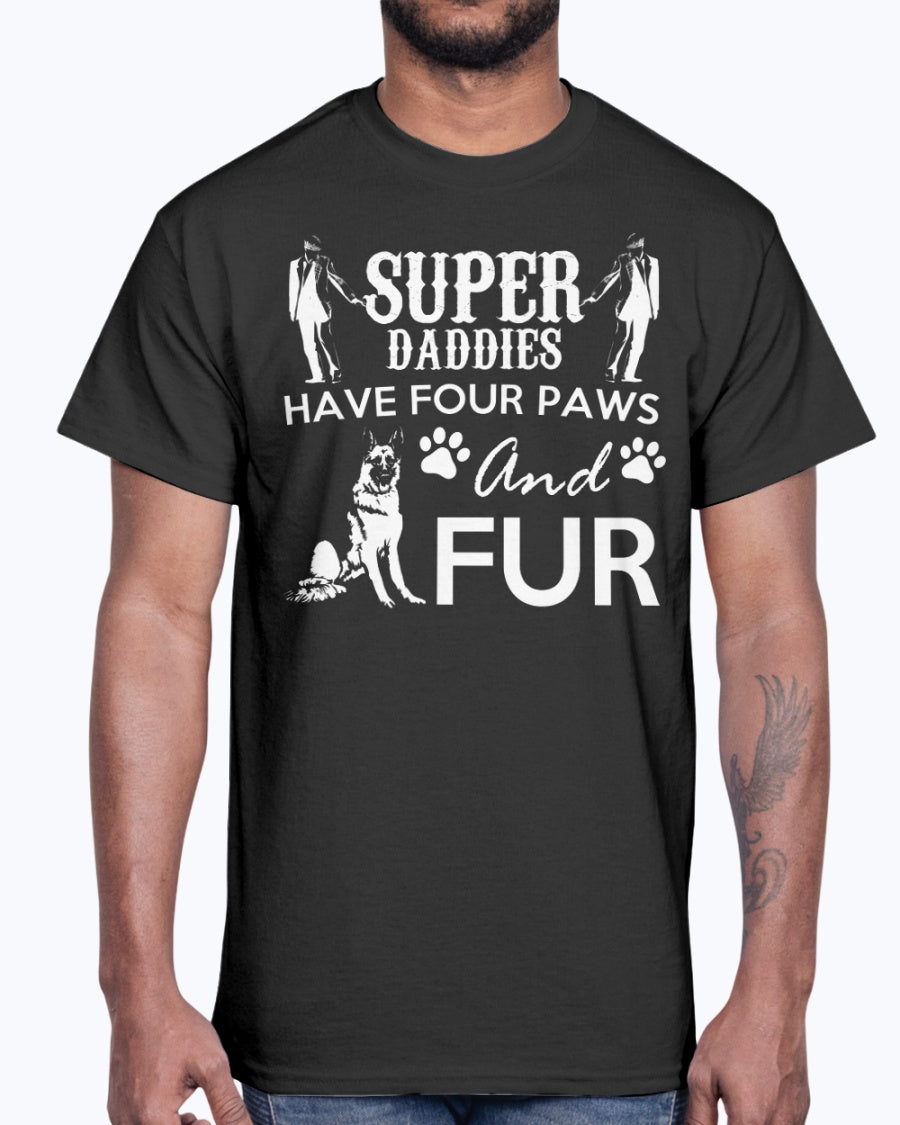 Men's Gildan Ultra Cotton T-Shirt Super Daddies