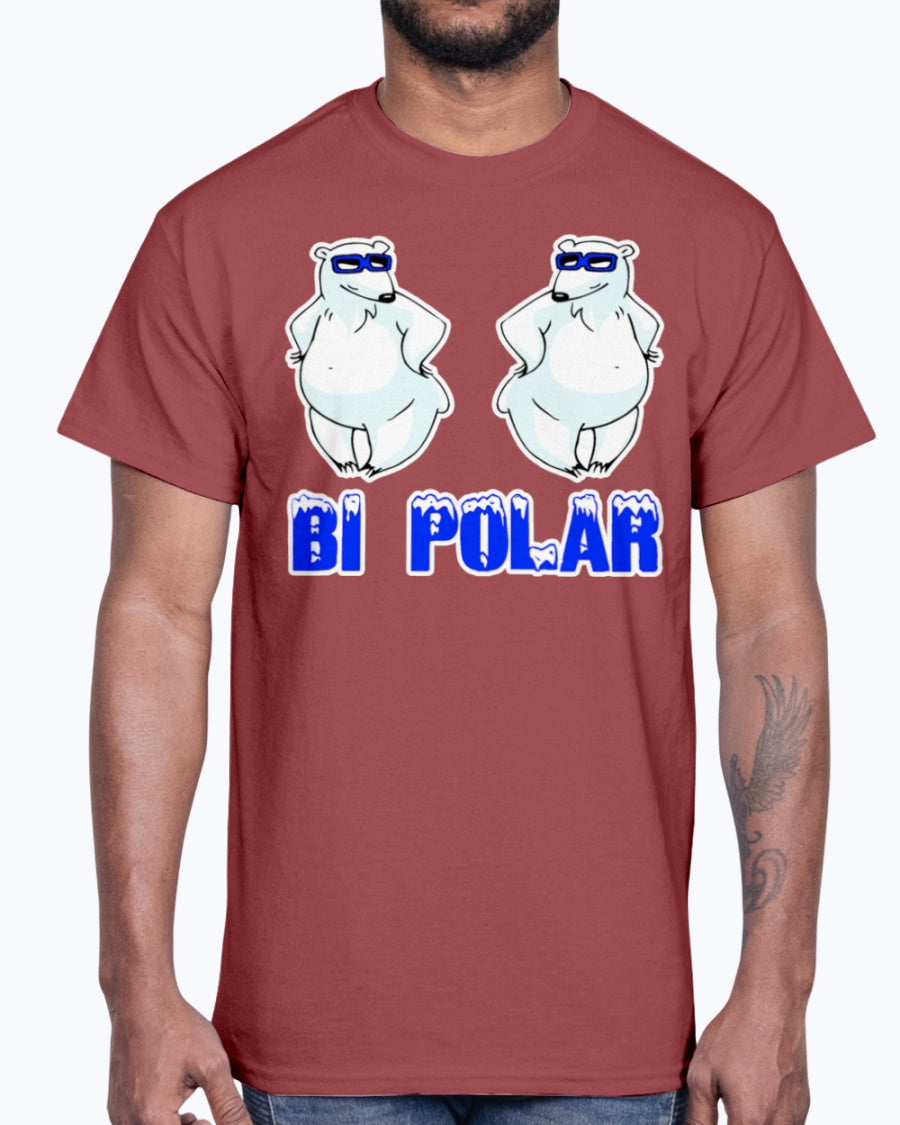 G2000 Unisex Ultra Cotton T-Shirt 12 Colors Bi Polar