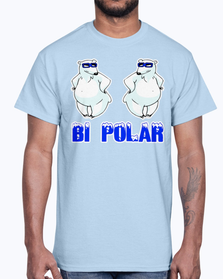 G2000 Unisex Ultra Cotton T-Shirt 12 Colors Bi Polar