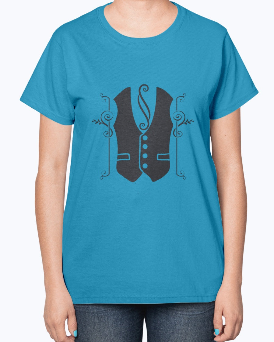 Gildan 2000L Ultra Cotton Ladies T-Shirt 14 colors Light Vest , designious-895