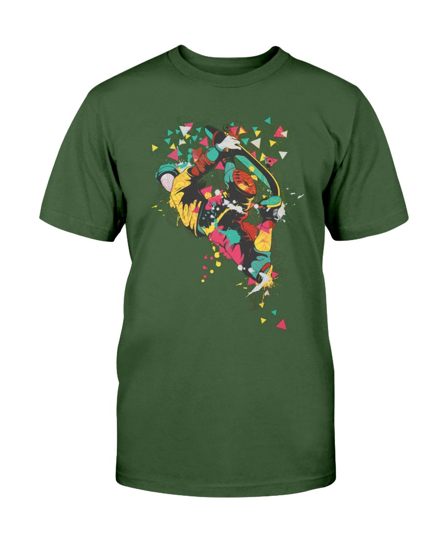 Men's Gildan Ultra Cotton T-Shirt Graffiti Skateboarder