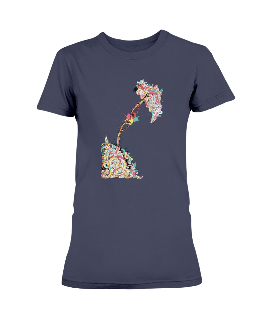 Gildan Ladies Missy T-Shirt Graphics Art