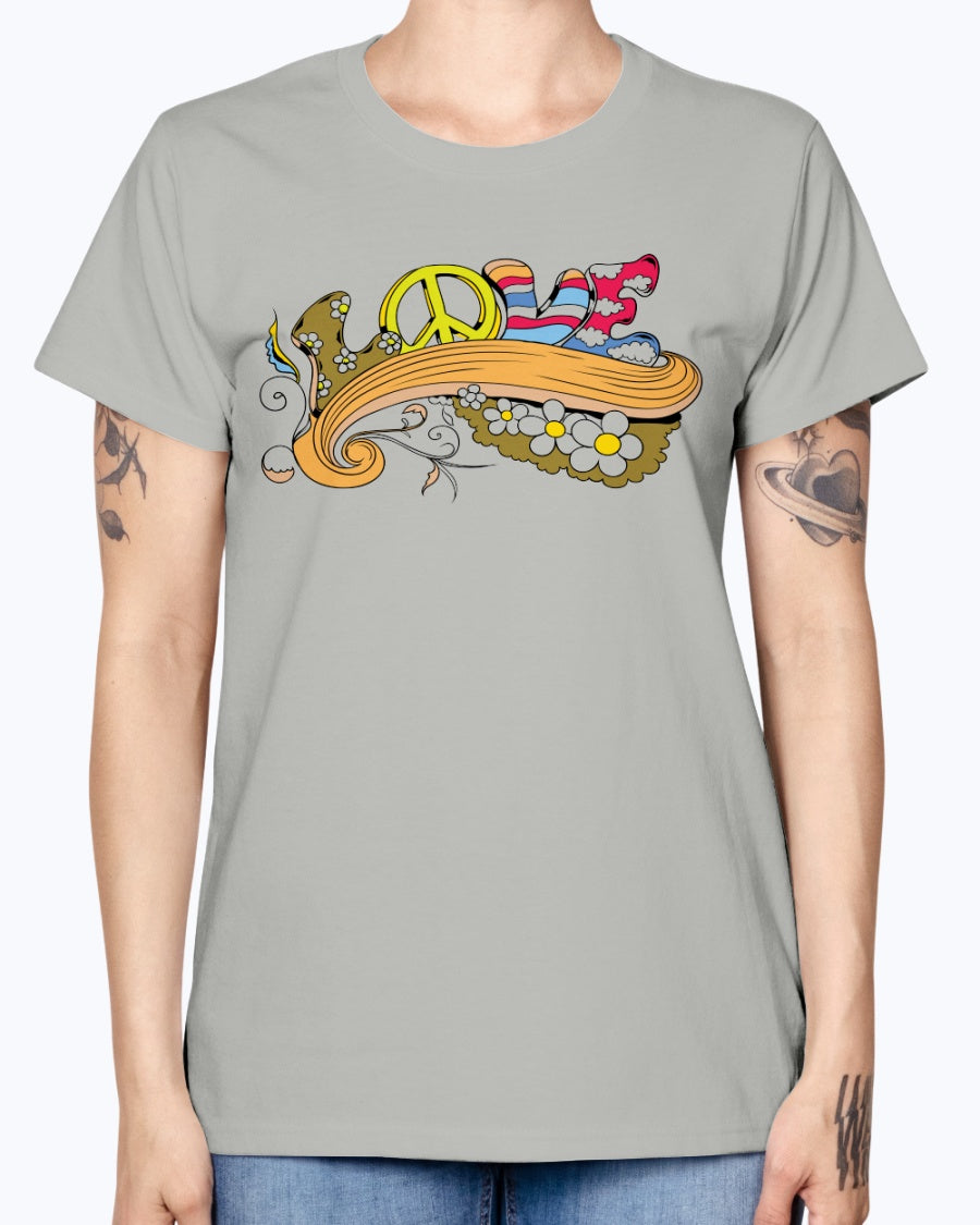 Gildan Ladies Missy T-Shirt Summer design