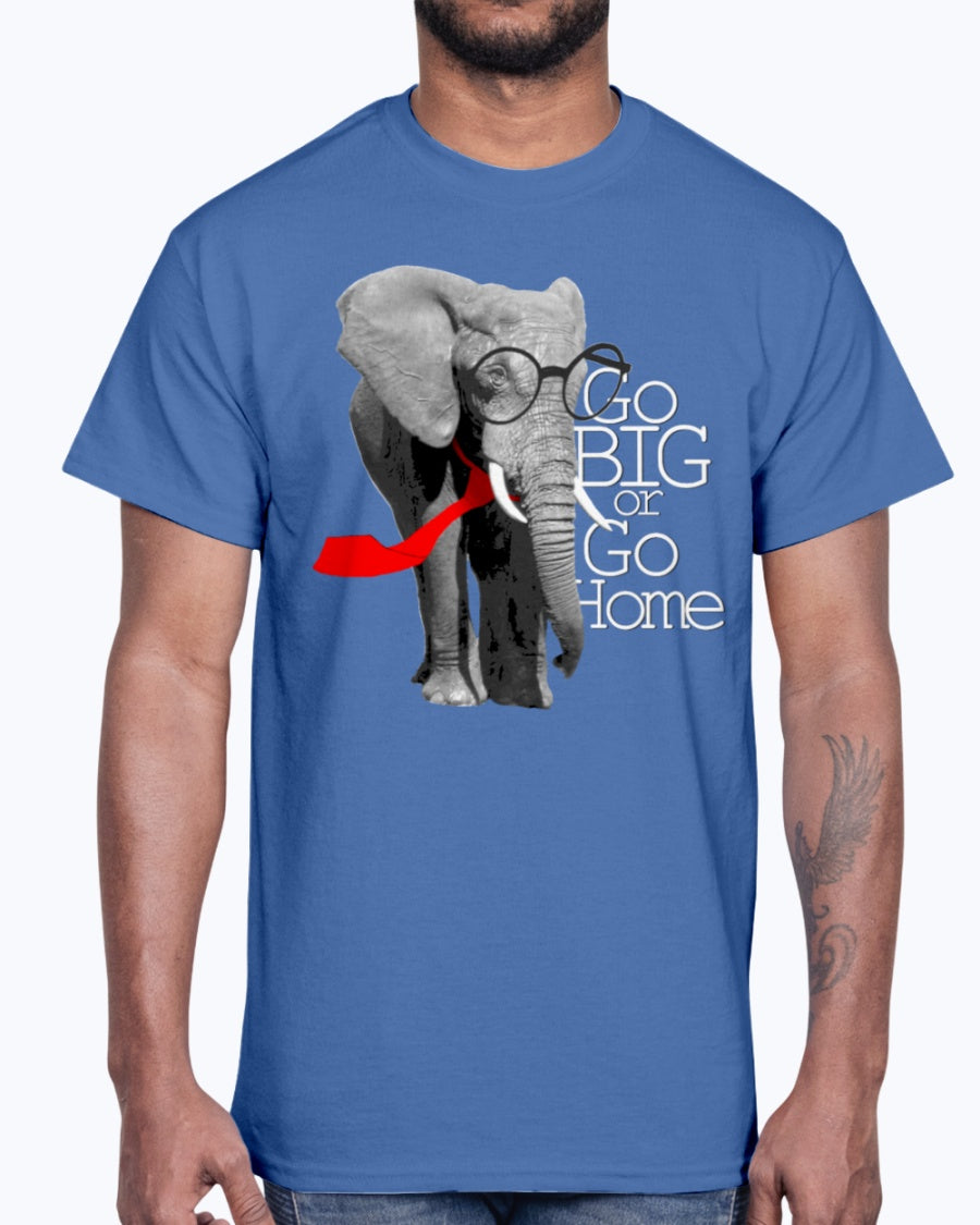 Men's Gildan Ultra Cotton T-Shirt Cool Elephant