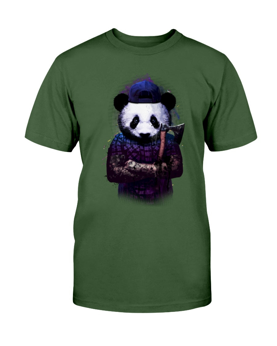 Men's Gildan Ultra Cotton T-Shirt Woods panda