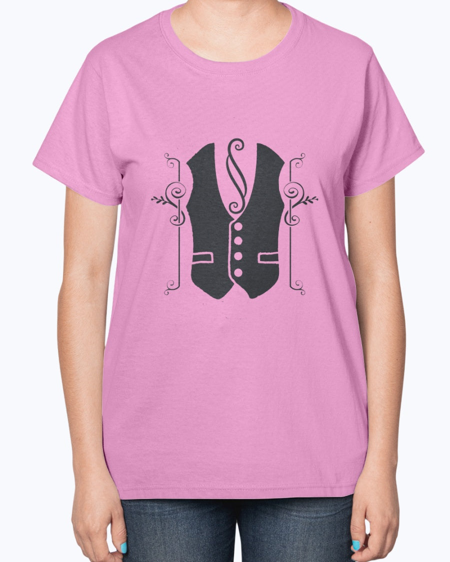 Gildan 2000L Ultra Cotton Ladies T-Shirt 14 colors Light Vest , designious-895