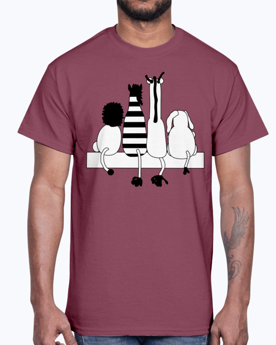 Men's Gildan Ultra Cotton T-Shirt 4 friends