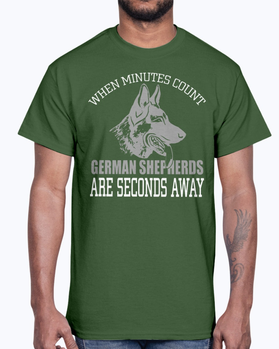 Men's Gildan Ultra Cotton T-Shirt German Shepherds