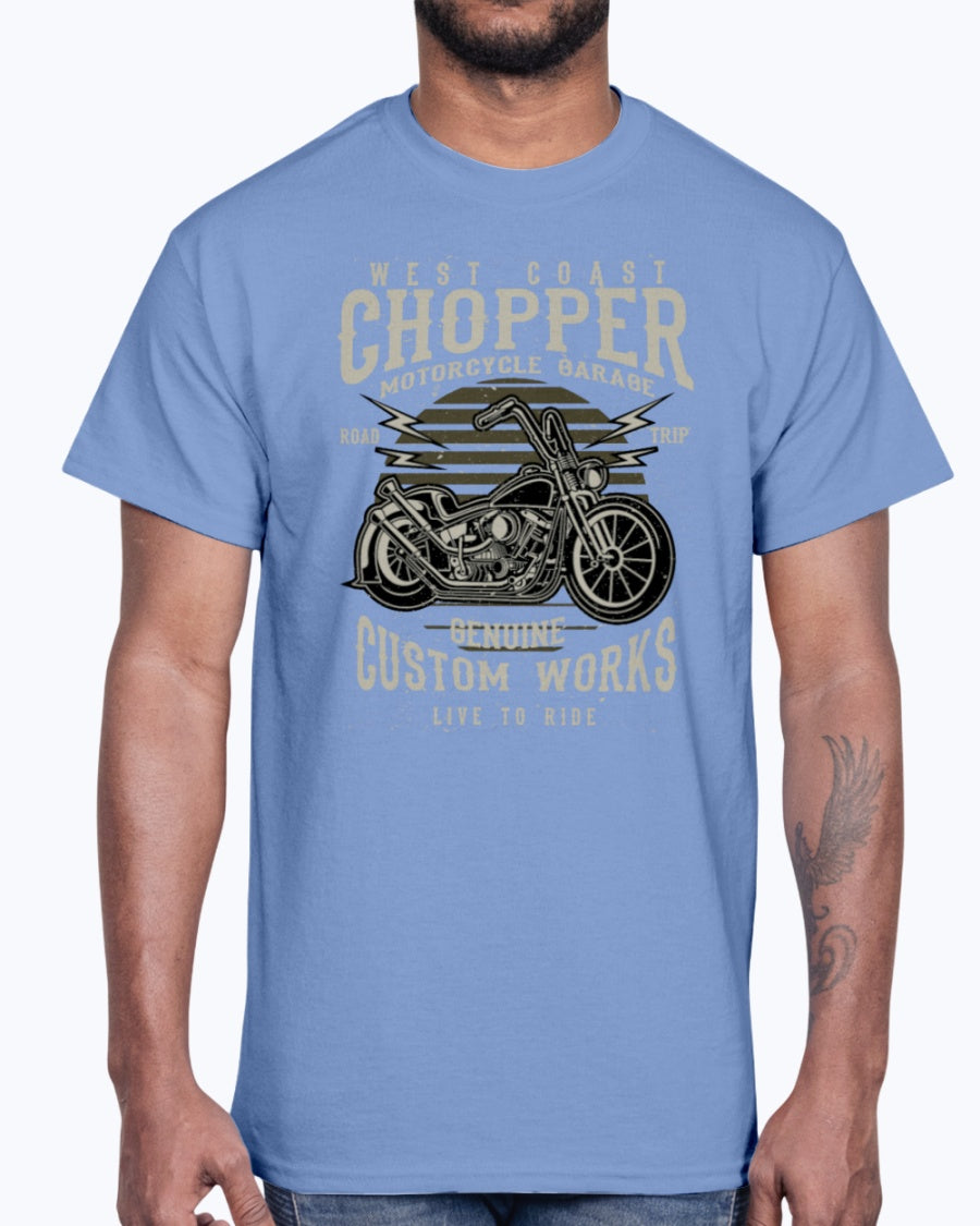 Men's Gildan Ultra Cotton T-Shirt West Coast Chopper