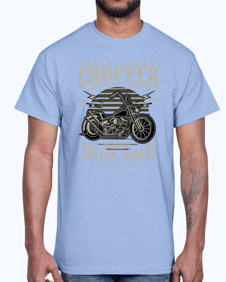 Men's Gildan Ultra Cotton T-Shirt West Coast Chopper