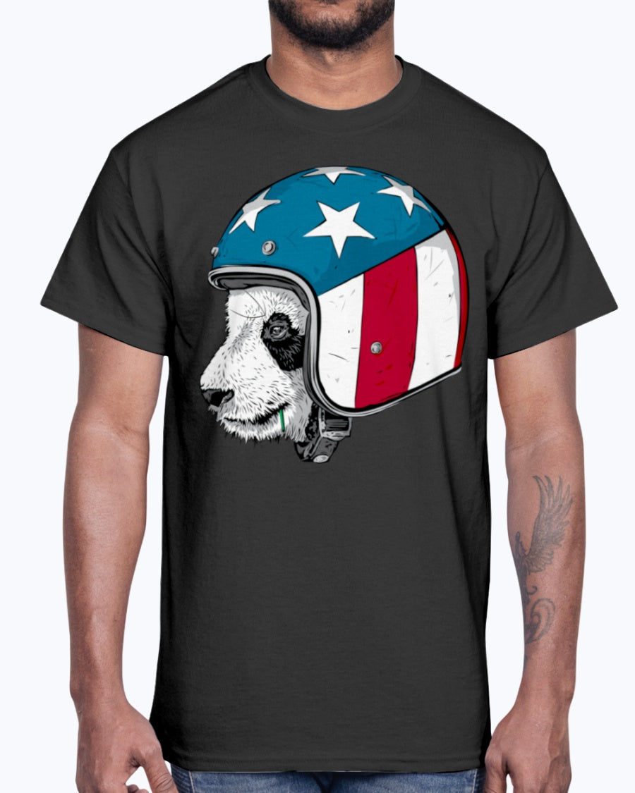 Men's Gildan Ultra Cotton T-Shirt. From Beijing to New York An adorable panda wearing