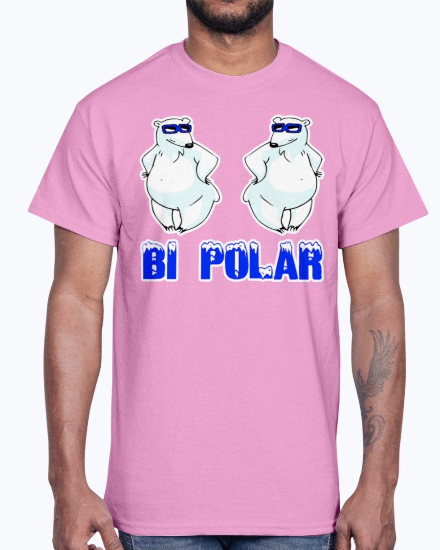 G2000 Unisex Ultra Cotton T-Shirt 12 Colors Bi Polar