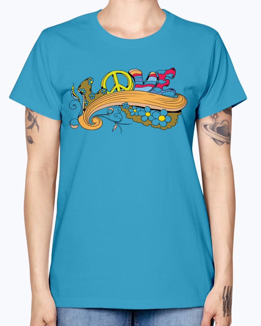 Gildan Ladies Missy T-Shirt Summer design