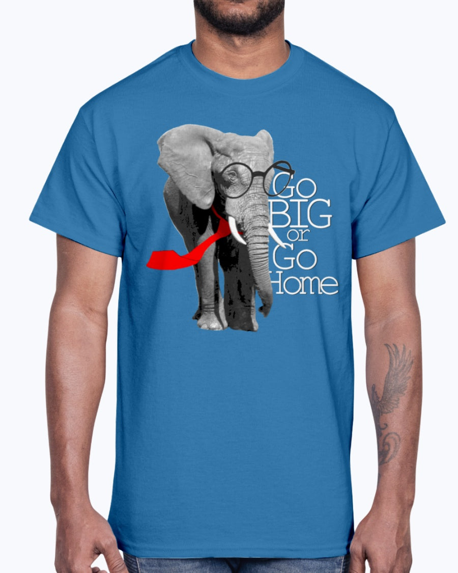 Men's Gildan Ultra Cotton T-Shirt Cool Elephant