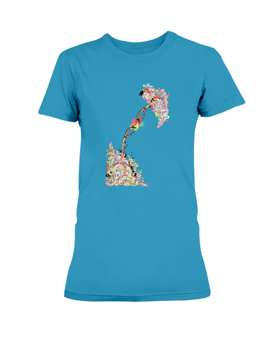 Gildan Ladies Missy T-Shirt Graphics Art