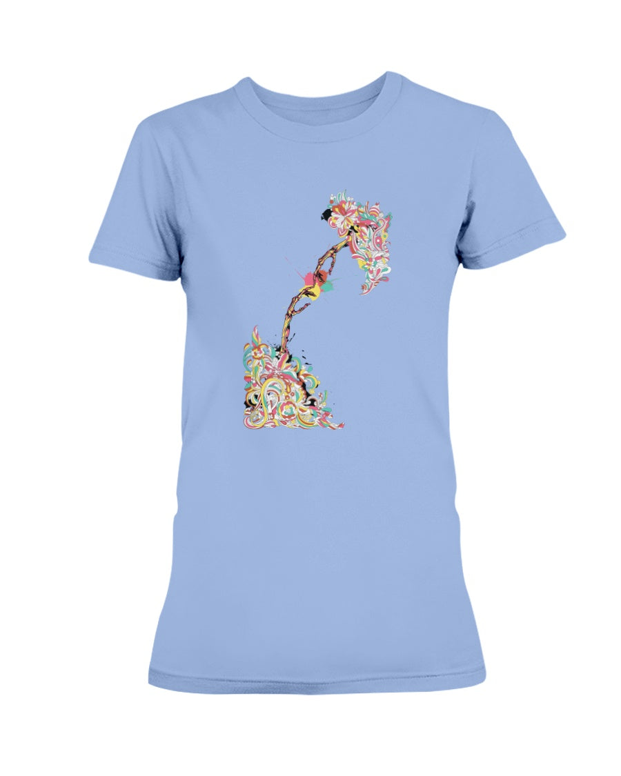Gildan Ladies Missy T-Shirt Graphics Art