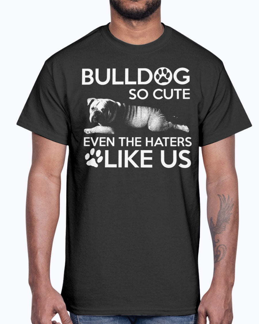 Men's Gildan Ultra Cotton T-Shirt Bulldog so cute