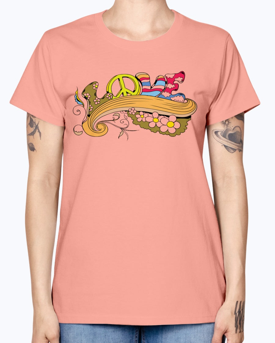 Gildan Ladies Missy T-Shirt Summer design