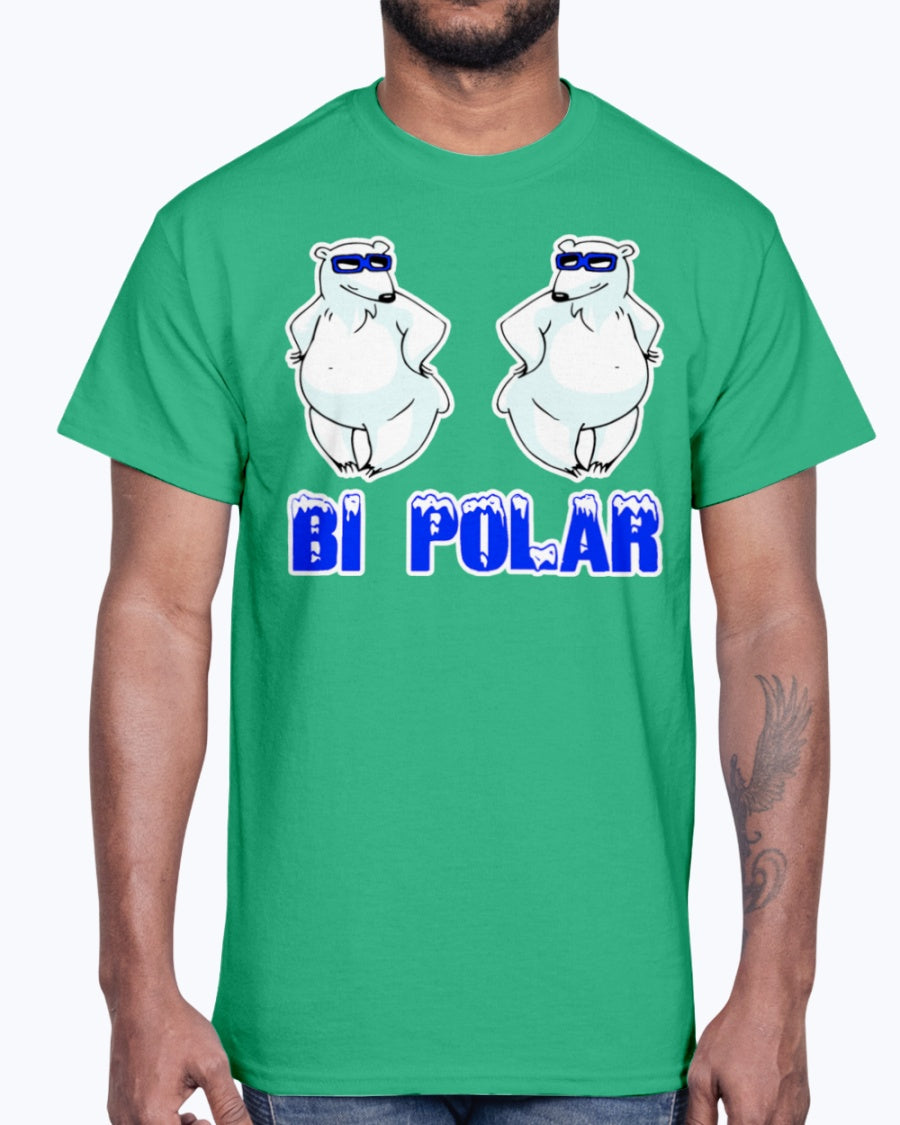 G2000 Unisex Ultra Cotton T-Shirt 12 Colors Bi Polar