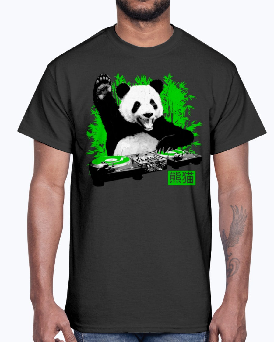 Men's Gildan Ultra Cotton T-Shirt DJ Panda