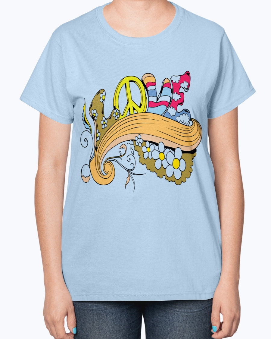 Gildan 2000L Ultra Cotton Ladies T-Shirt 14 colors Light Summer design