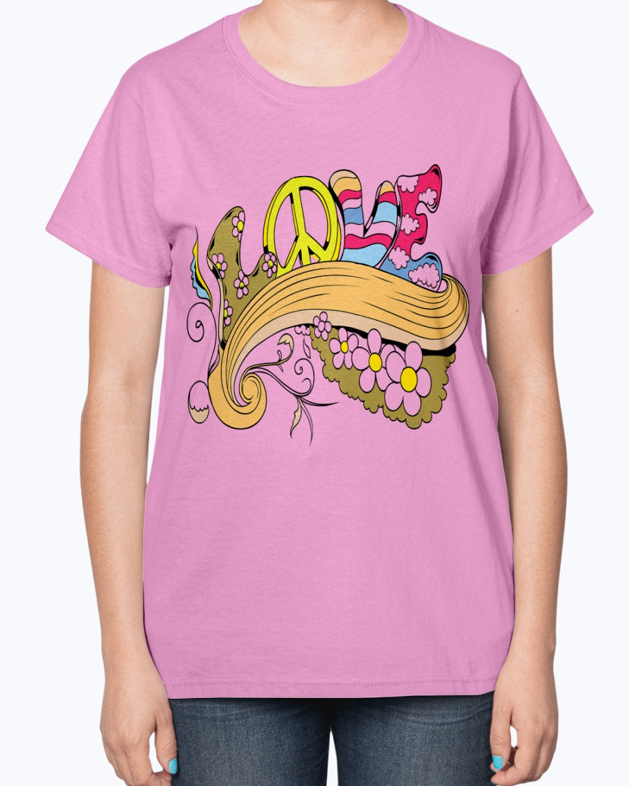 Gildan 2000L Ultra Cotton Ladies T-Shirt 14 colors Light Summer design