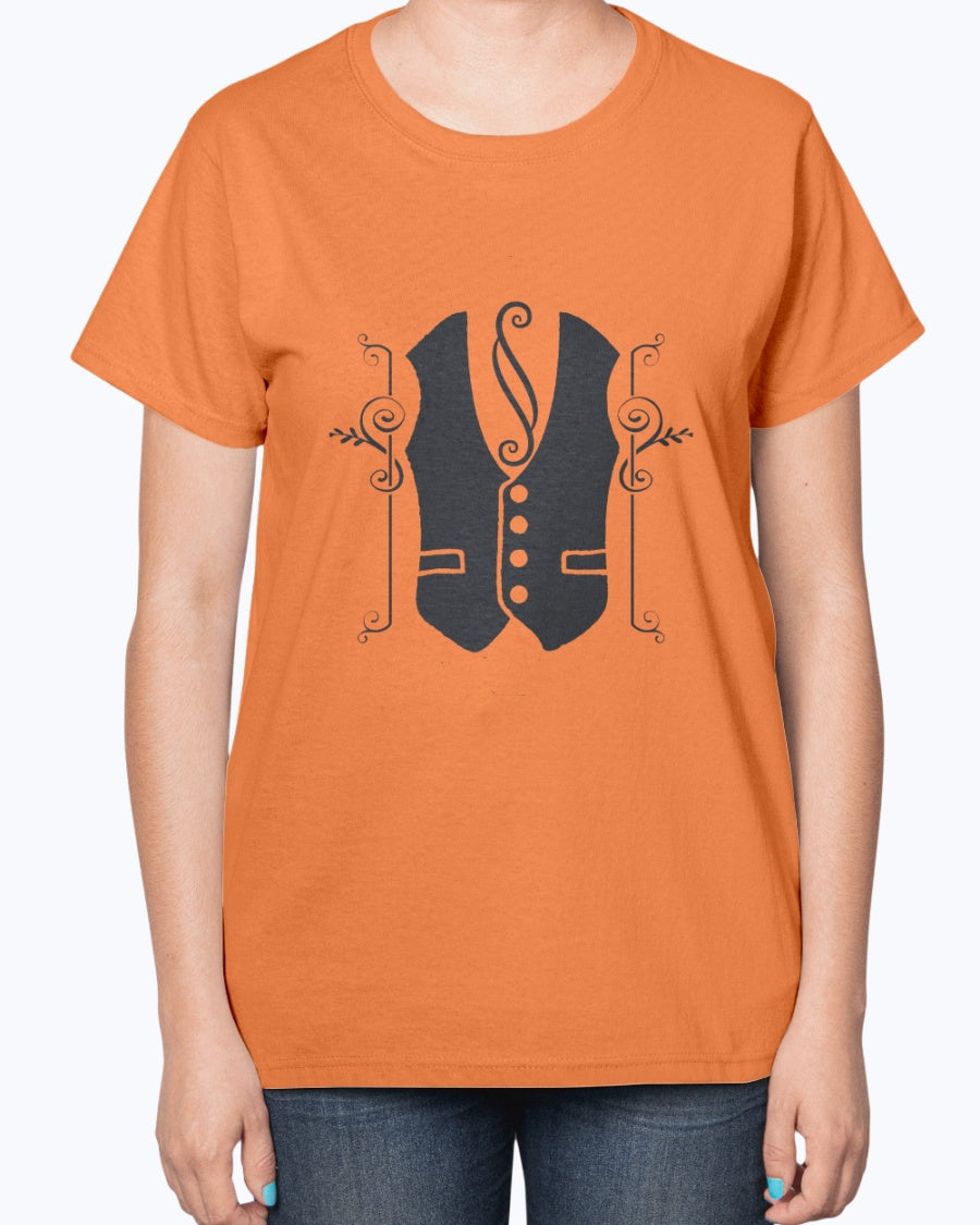 Gildan 2000L Ultra Cotton Ladies T-Shirt 14 colors Light Vest , designious-895