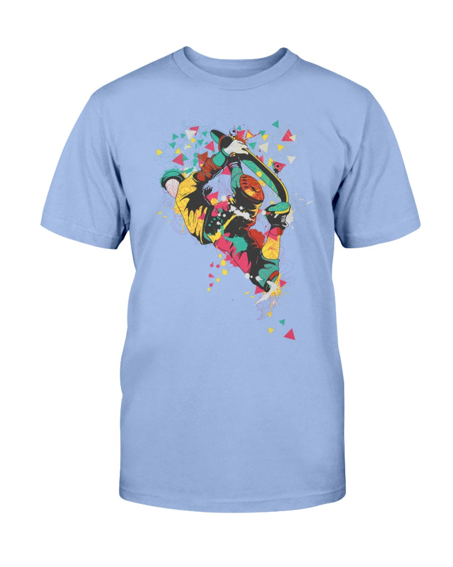 Men's Gildan Ultra Cotton T-Shirt Graffiti Skateboarder