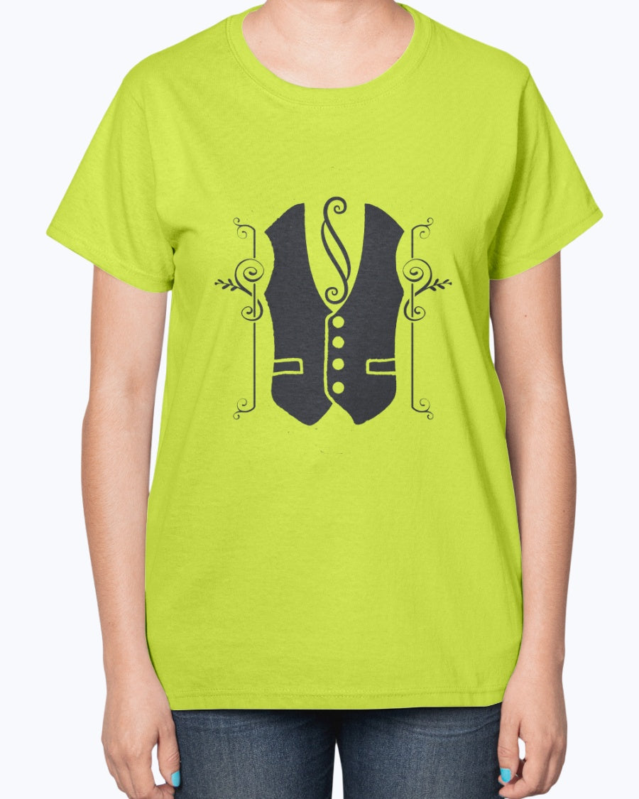 Gildan 2000L Ultra Cotton Ladies T-Shirt 14 colors Light Vest , designious-895