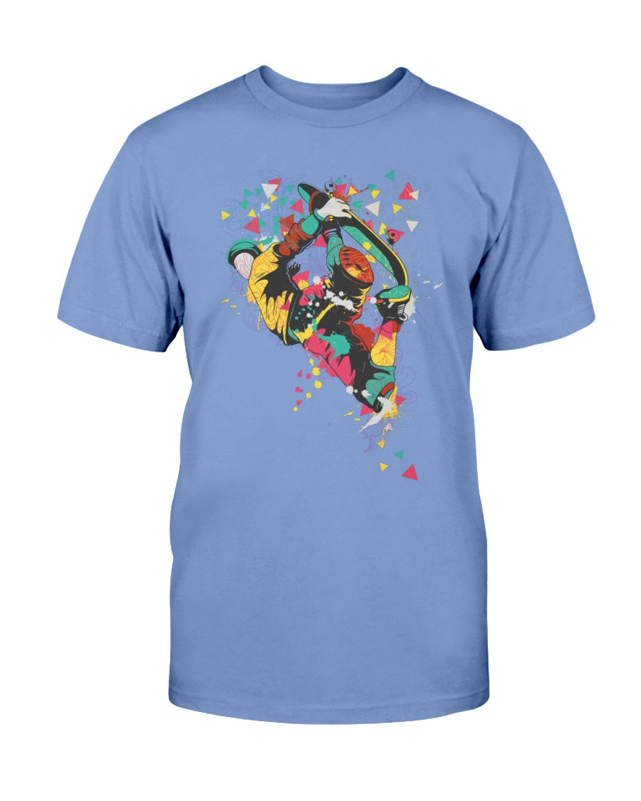 Men's Gildan Ultra Cotton T-Shirt Graffiti Skateboarder